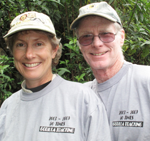 Joe and Mary in Rwanda